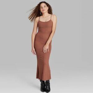 Spaghetti Strap Maxi Dress NWOT